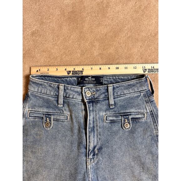 Hollister Ultra High Rise Mom Jean Vintage Stretch 26/25 - Picture 3 of 5